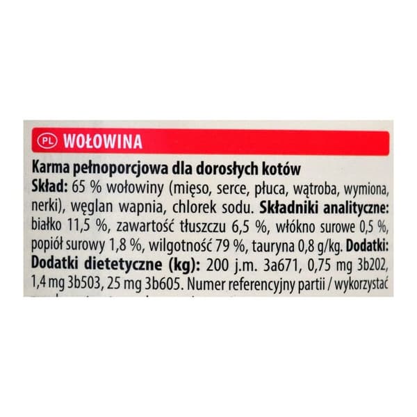 Kattmat Animonda Adult Kalvkött 200 g