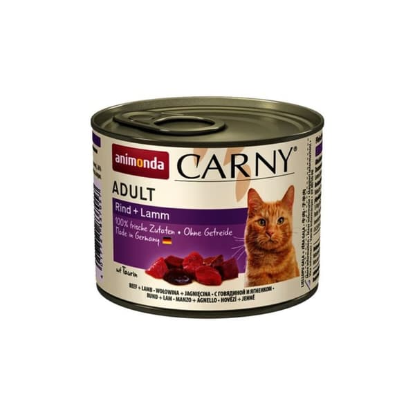 Kattmat Animonda Carny Kalvkött Lamm 200 g