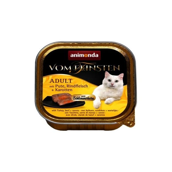 Kattmat Animonda Vom Feinsten Kalvkött Morot 100 g 100 L