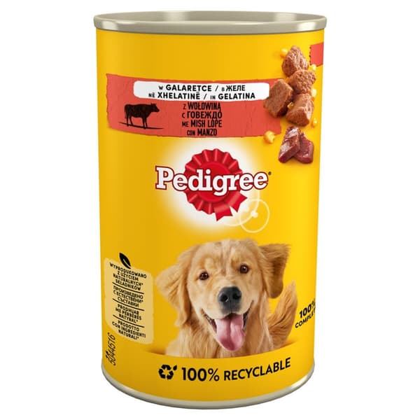 Våt mat Pedigree Kalvkött 400 g