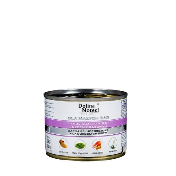 Våt mat Dolina Noteci Premium Haricots verts Kanin 185 g