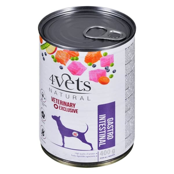 Våt mat 4VETS Vuxna hundar Kalkon 400 g