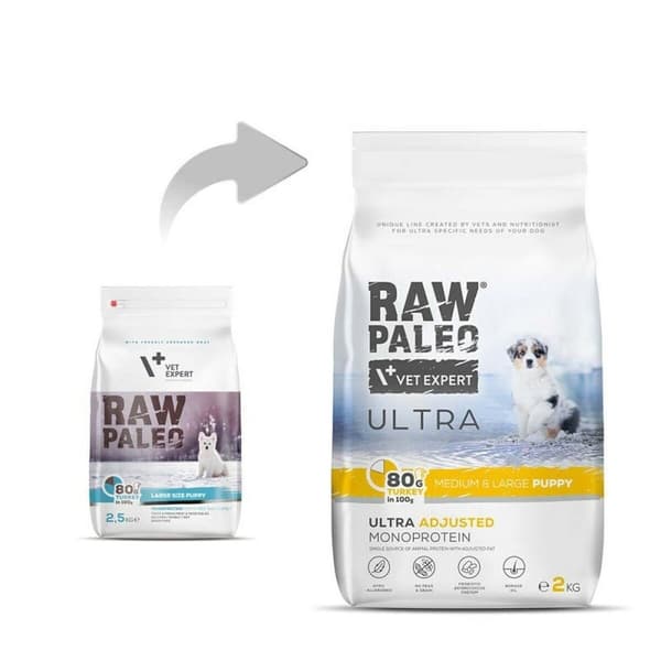 Foder VETEXPERT Puppy Turkey Kalkon 2 Kg