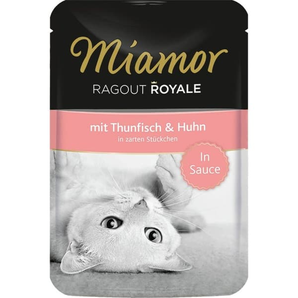 Kattmat Miamor 74071 Kyckling Tonfisk Fisk 100 g