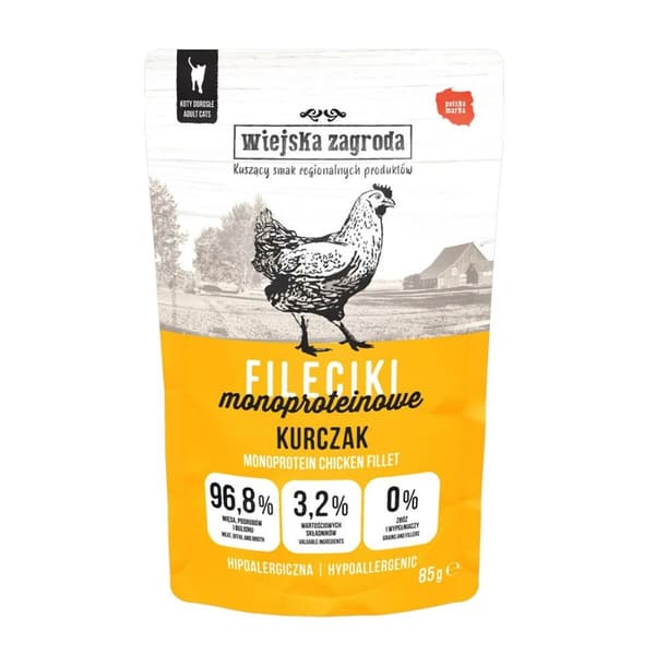 Kattmat WIEJSKA ZAGRODA Kyckling 85 g