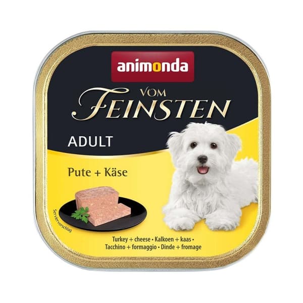 Våt mat Animonda Vom Feinsten Turkey with cheese Kalkon 150 g