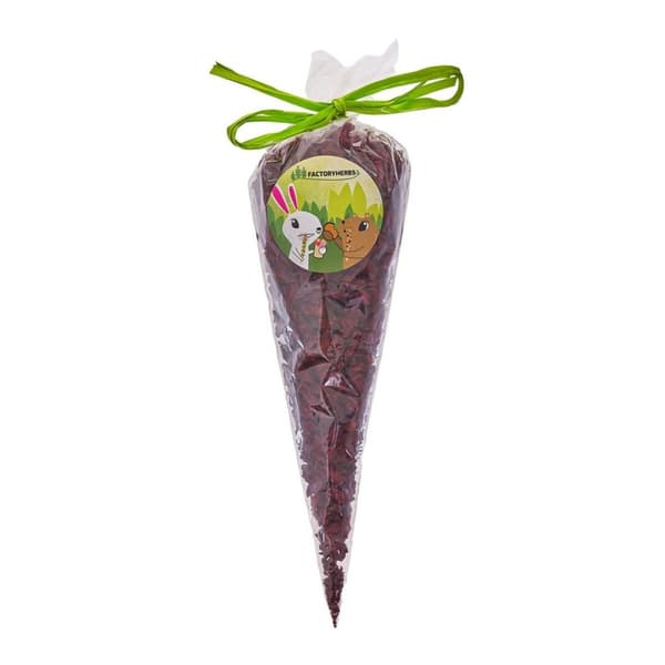 Kaninmat Factoryherbs Beetroot cubes Chinchilla Marsvin Hamster Råtta Mus Gnagare Fåglar 100 g