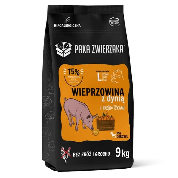 Foder Paka Zwierzaka Gris 9 kg