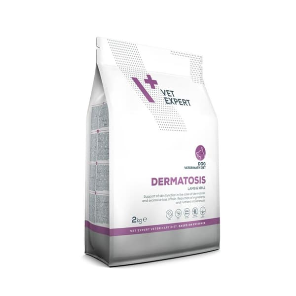 Foder VETEXPERT Dermatosis Dog Lamb & Krill Lam 2 Kg
