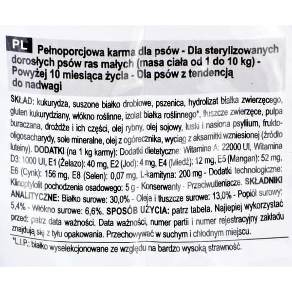 Foder Royal Canin Mini Sterilised Voksen Kylling 1 kg