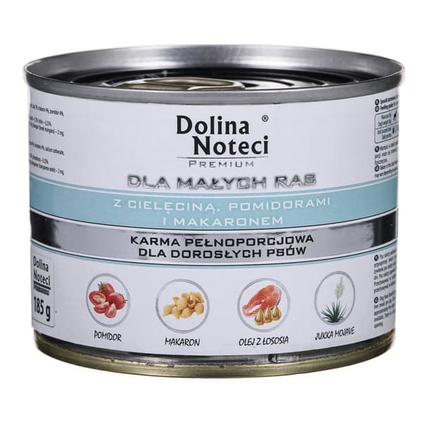 Våd mad Dolina Noteci Premium Kylling Oksekød Gris Tomat 185 g