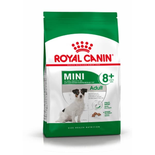 Foder Royal Canin Mini Adult 8+ Voksen Majs Fugle 2 Kg