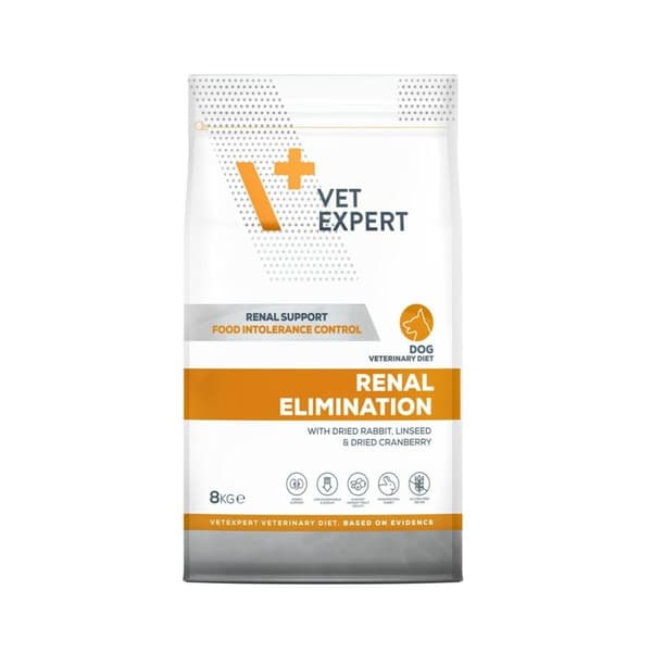 Foder VETEXPERT Renal Elimination Kanin 8 kg