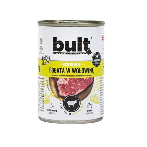 Våd mad Bult Rich in beef Beef 400 g