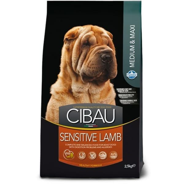 Foder Farmina SENSITIVE LAMB MEDIUM & MAXI Voksen Lam 14 Kg