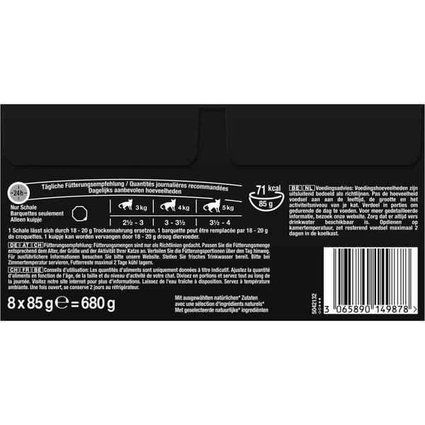 Kattemad Sheba Nature's Collection Mix Kylling Laksefarvet 8 x 85 g