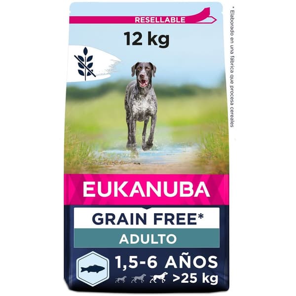 Foder Eukanuba Voksen Fisk 12 kg
