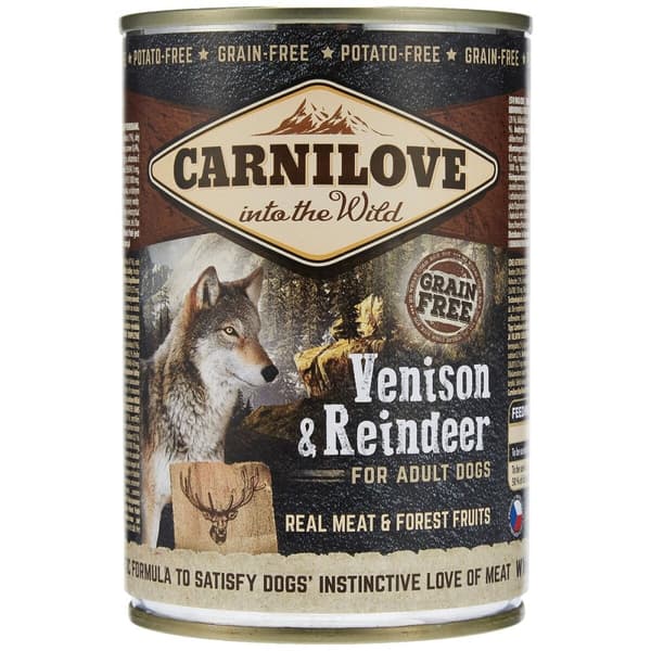 Våt mat Carnilove Wild Wet Venison & Reindeer Rådjur Ren 400 g