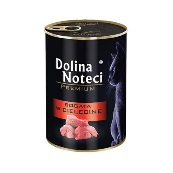 Kattmat Dolina Noteci Premium Kyckling Kalvkött Gris 400 g