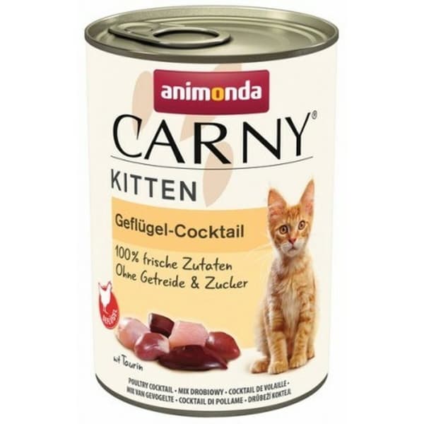 Kattmat Animonda Carny Kitten Fåglar 400 g