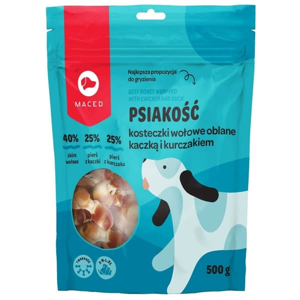 Foder Maced Vuxen Kyckling Anka 500 g