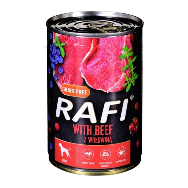 Våt mat Dolina Noteci Rafi Kalvkött 400 g