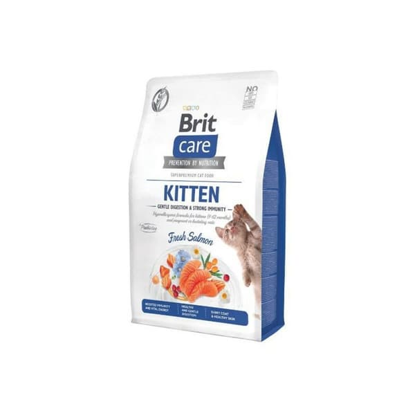 Kattmat Brit Grain-Free Kitten Immunity Lax 7 kg