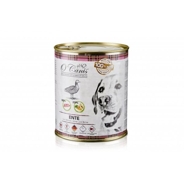 Kostea ruoka O'canis Ankka Päärynä Porkkana 800 g