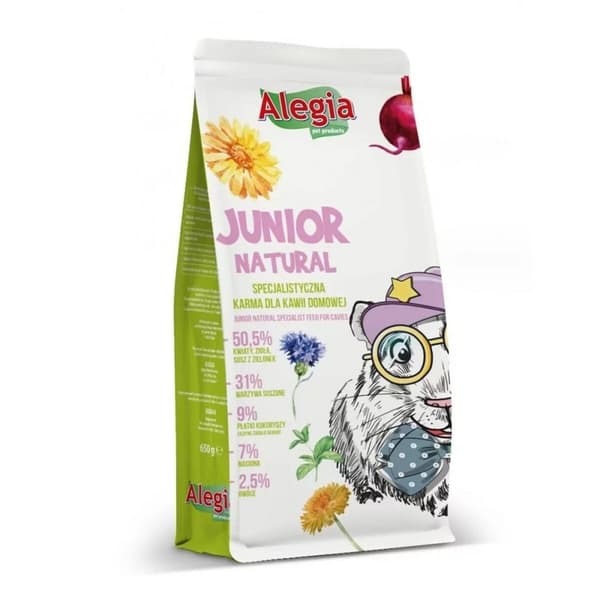 Foder Alegia Junior Natural 650 g