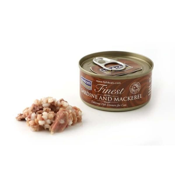 Kattmat FISH4DOGS Sardine and mackerel Fisk 70 g