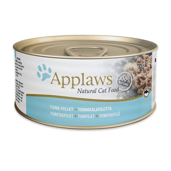 Kattemad Applaws Tuna fillet in broth Tun Fisk 70 g