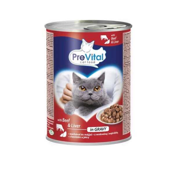 Kissanruoka Prevital Pihvi 415 g