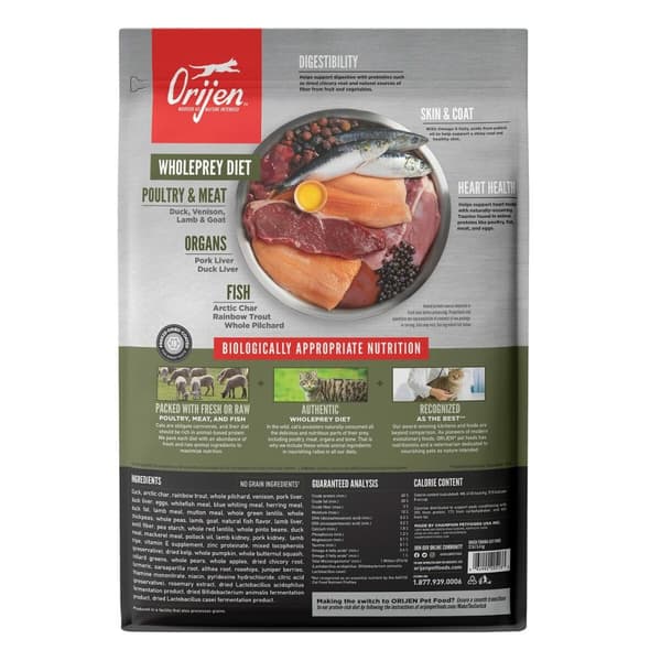 Kattmat Orijen Tundra Vuxen Anka 5,4 kg