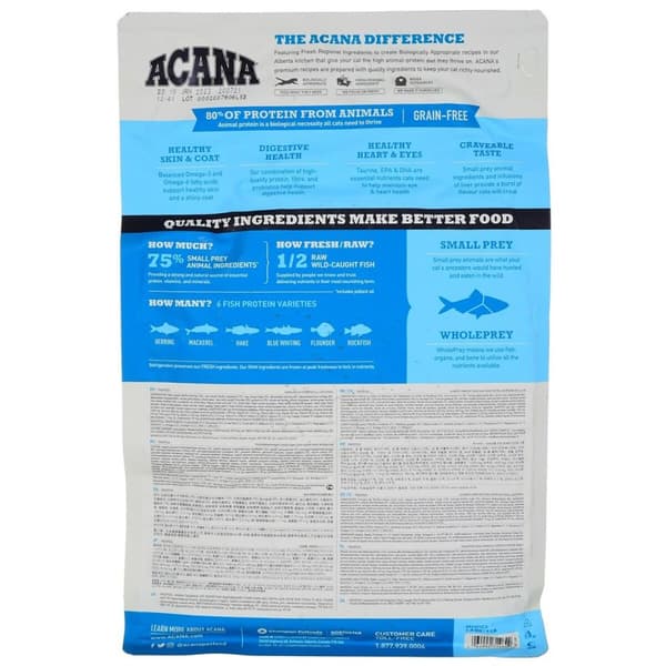 Kissanruoka Acana Pacifica Kala 1,8 kg