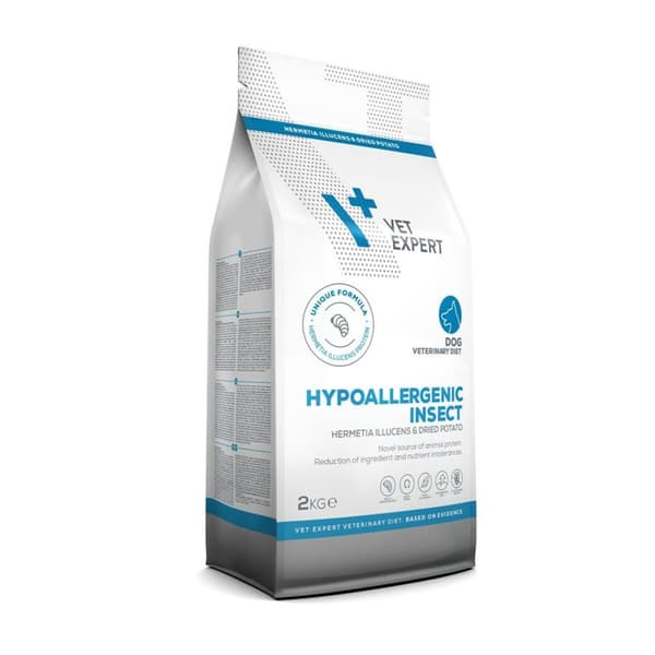 Foder VETEXPERT Hypoallergenic Insect Dog 2 Kg