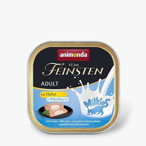 Kissanruoka Animonda Vom Feinsten Adult Milkies Kana 100 g