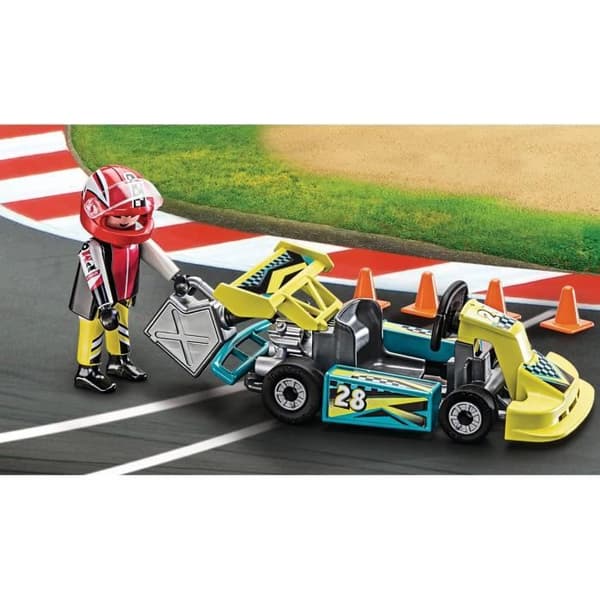 PLAYMOBIL 9322 - Action - Karting Pilot Resväska - Nytt för 2019