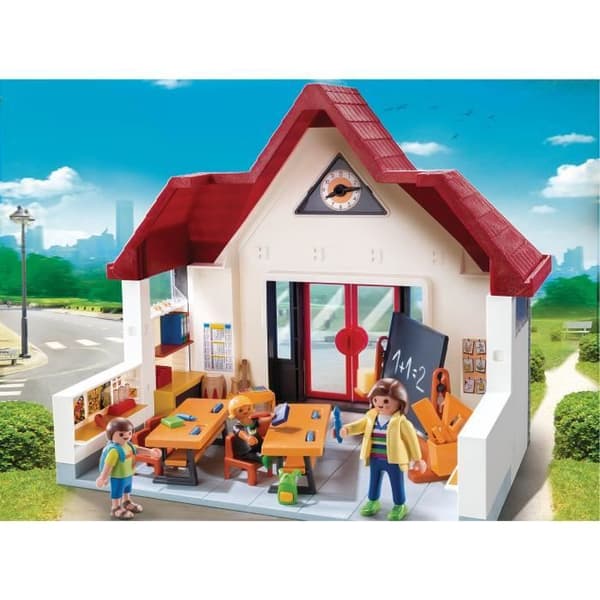 PLAYMOBIL 6865 - City Life - Skola med klassrum - Exklusive rabatt