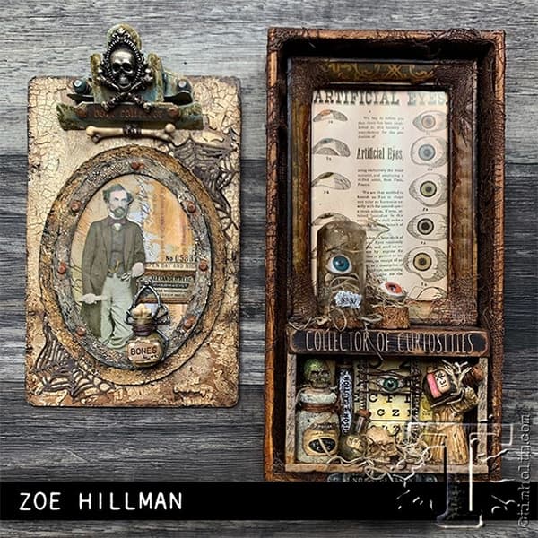 Läskiga Ögon - Creepy Eyes - Tim Holtz - 24 st
