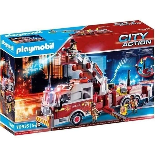 PLAYMOBIL 70935 Brandbil med stege