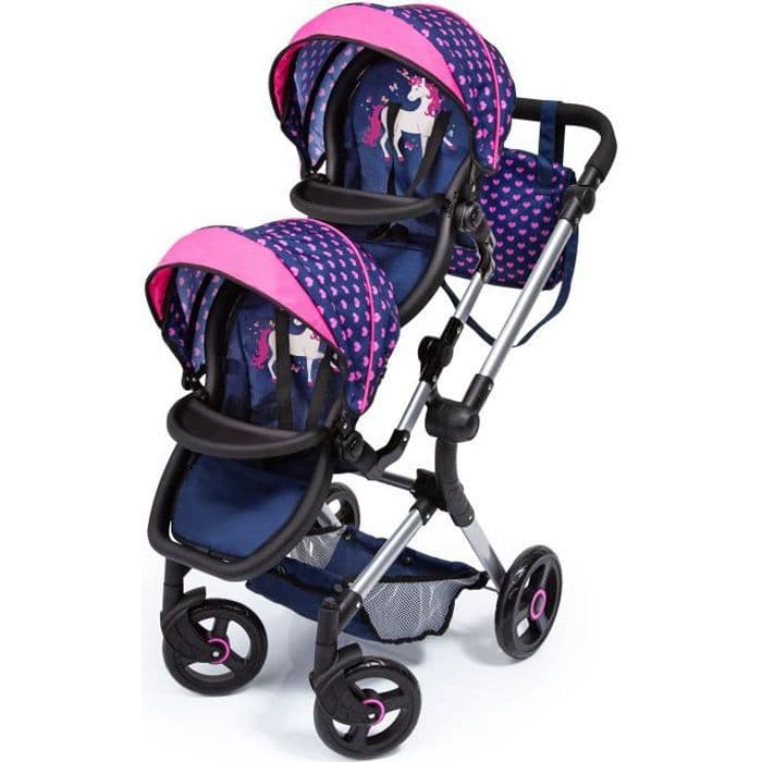 BAYER - Twin Doll's Barnvagn