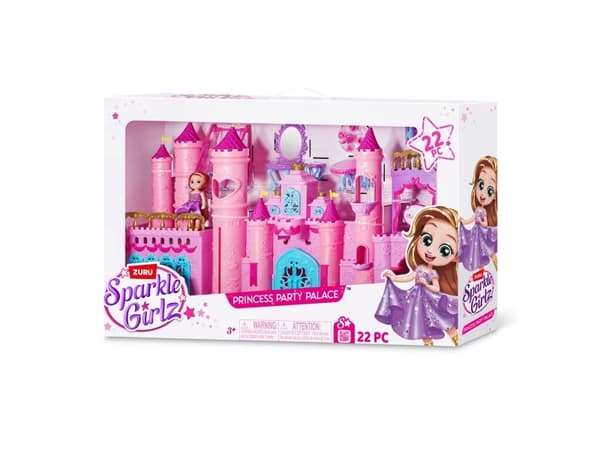 SPARKLE GIRLZ 10052 Kingdom Castle Doll Lekesett