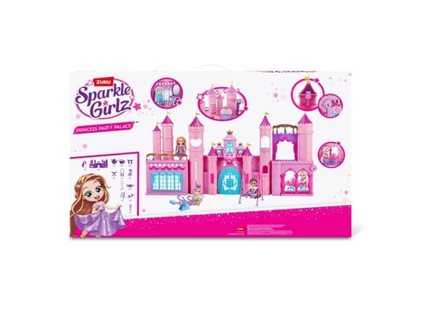 SPARKLE GIRLZ 10052 Kingdom Castle Doll Lekesett