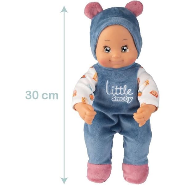 Little Smoby Baby doll rollator set 3in1 pusher, bärsele, barnvagn