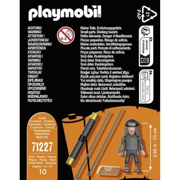 PLAYMOBIL 71227 Hiruzen - Naruto Shippuden - 5 år