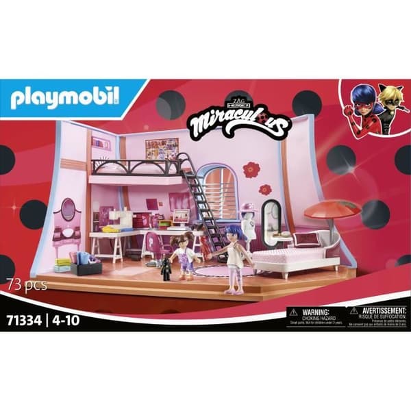 PLAYMOBIL 71334 Miraculous: Marinettes rum