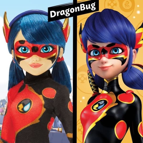 MIRACULOUS Dragon Bug Doll - 26 cm