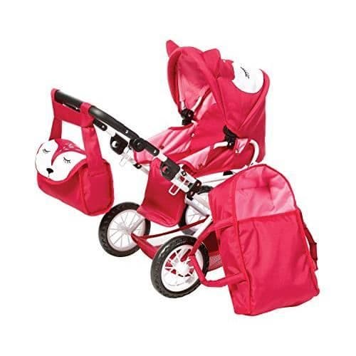 Knorr Toys Knorr63102 Combi Ruby Fox Dockvagn och Barnvagn knoortoys_63102