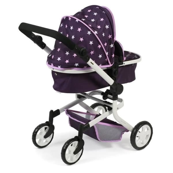 Mika kombinerad barnvagn för dockor - Bayer Chic 2000 - färg 71 - Lila - Tjej - 3 år och uppåt
