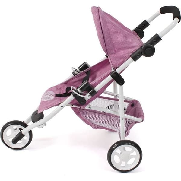 Bayer Chic 2000 612-62 Liten joggingvagn LOLA denim rosa